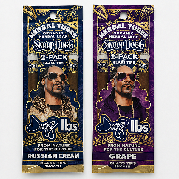 Dogg Lbs | Snoop Dogg Herbal tuber med glasfilter
