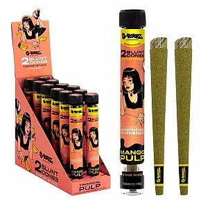 G-Rollz | Terpene Infused Blunt Cones 'Mango Pulp' Displaybox