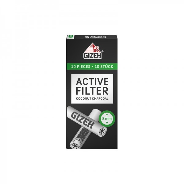 GIZEH | Active Filter Coconut Charcoal (8mm)