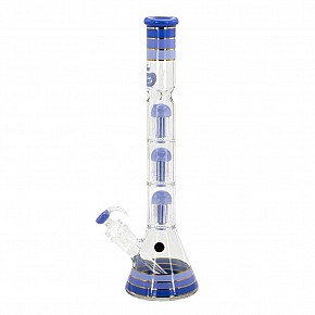 Grace Glass | 3x tree perculator bong (48cm)