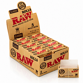RAW | Classic King Size Slim Rolls 5m