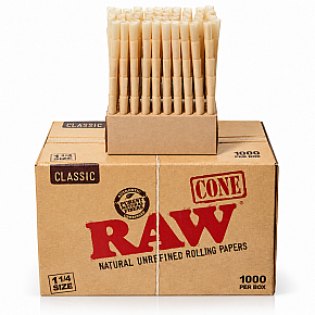 RAW | Färdiga 1 1/4 Cones (1000 st