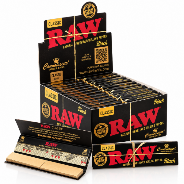 RAW | Black Connoisseur KS + Tips