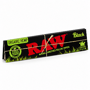 RAW | Black Organic Hemp (KS Slim)