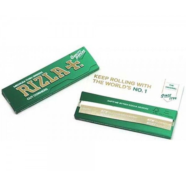 Rizla | Medium Thin Rolling Papers with Cut Corners Regular