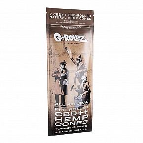 G-Rollz | Banksy CBD++ Hemp Cones (2x All Natural)