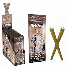 G-Rollz | Banksy CBD++ Hemp Cones (2x All Natural)