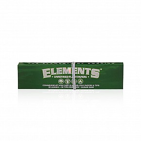 Elements | Green Connoisseur (King-Size Slim) + Tips