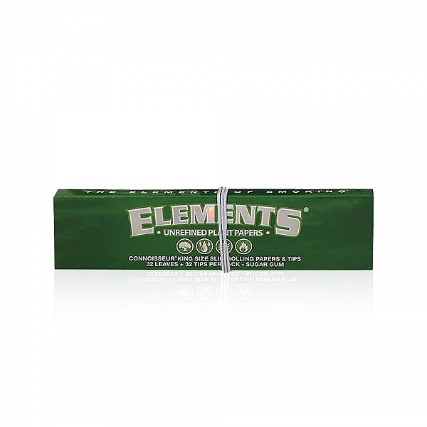 Elements | Green Connoisseur (King-Size Slim) + Filter