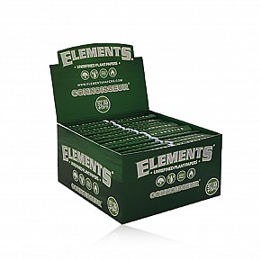Elements | Green Connoisseur (King-Size Slim) + Tips