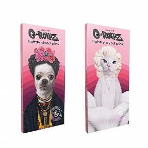 G-Rollz | Mexican Diamonds KS Bio Pink Paper + Tips + Tray