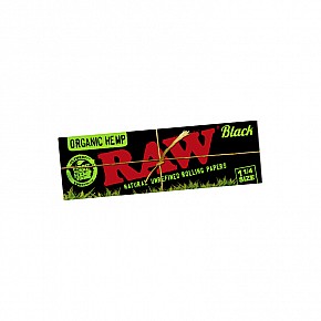 RAW | Black Organic Hemp (1 1/4)