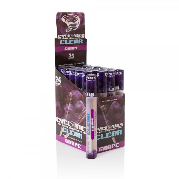 Cyclones | Clear Cones (Grape)