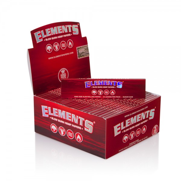 Elements | Red (King-Size Slim)