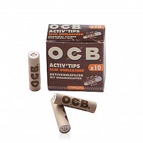 OCB | Charcoal Tips Virgin (10pcs)