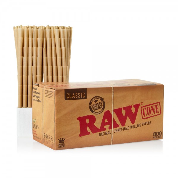 RAW | Classic King Size Cones (800st)