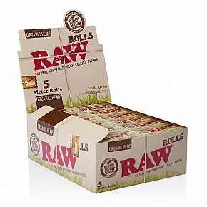 RAW | Organic Hemp Rolls (5m)