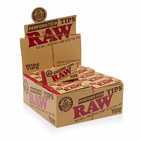 RAW | Wide Perforated Tips