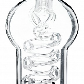 ST | Glass Bong Spiral Bubbler (22cm)
