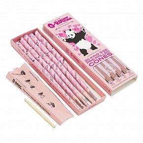 G-Rollz | Banksy Pink Pre-rolled Hemp Cones (20pcs)