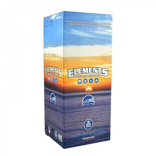 Elements | Cones King Size Bulk (800st)