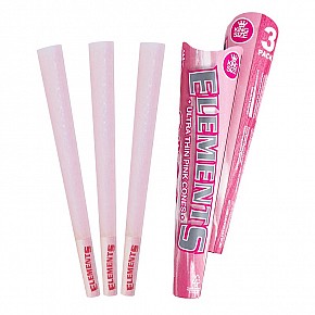 Elements | Pink Cones 3-pack (King-Size)