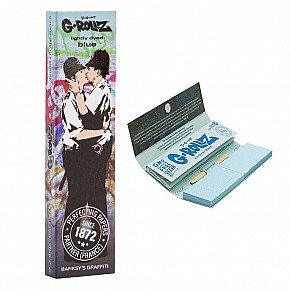 G-Rollz | Banksy Graffiti Cop on Cop Blue Paper + Tips