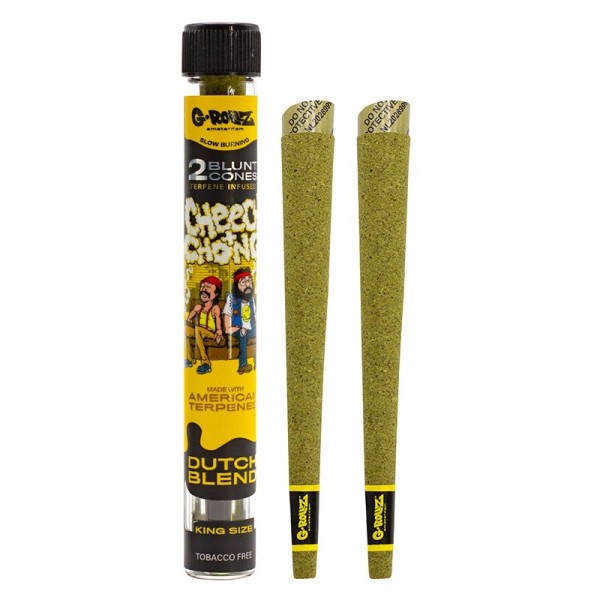 G-Rollz | Cheech & Chong 2x Terpene Infused Blunt Cones Dutch Blend