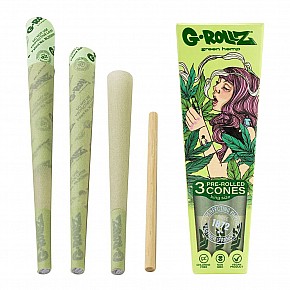 G-Rollz | Collector Colossal Dream Organic Green hemp3ks cones