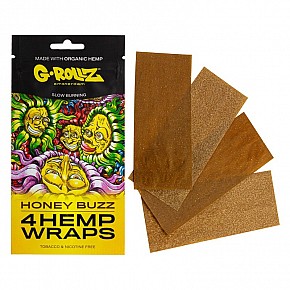 G-Rollz | 4x Honey Flavored Hemp Wraps