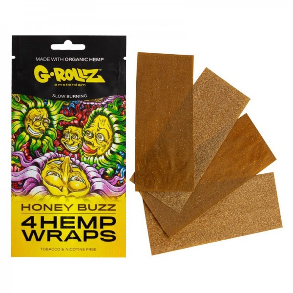 G-Rollz | 4x Honey Flavored Hemp Wraps