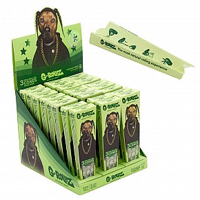 G-Rollz | Pet Rock rap Organic Green Hemp 3ks cones