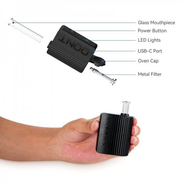 XMAX | OONT Pro Vaporizer (Svart)