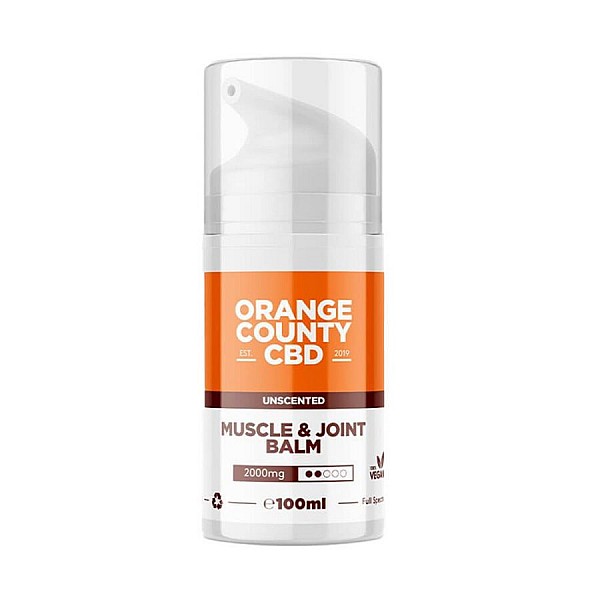 Orange County | CBD Muscle and Joint Balm 2000mg (100ml)