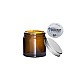 Storage Glass Jar Brown with Lid (60-160ml)