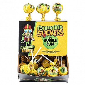 SoStoned | 'Cannabis' Lollipop with Gum (12g)