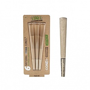 Cones | Hemp 1 1/4 with Charcoal Tips (6-pack)