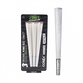 Cones | King Size with Charcoal Tips (3-pack)