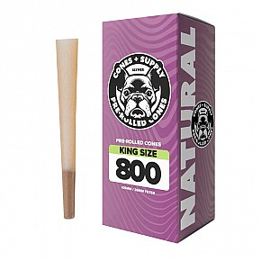 Cones Supply Bulk 109X26mm Natural 800units