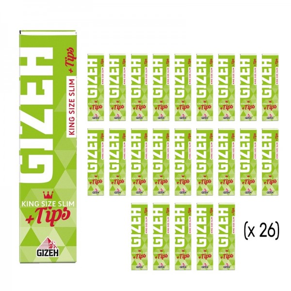 GIZEH | King Size Slim Super Fine + Filter Tips