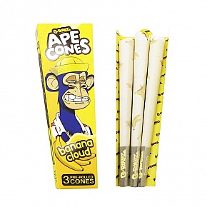 G-Rollz | Ape Cones (3-pack) | Banana Cloud