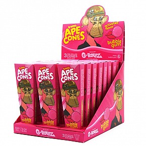 G-Rollz | Ape Cones (3-pack) | Bubble Gum