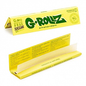 G-Rollz | Bamboo Unbleached 50 KS Papers