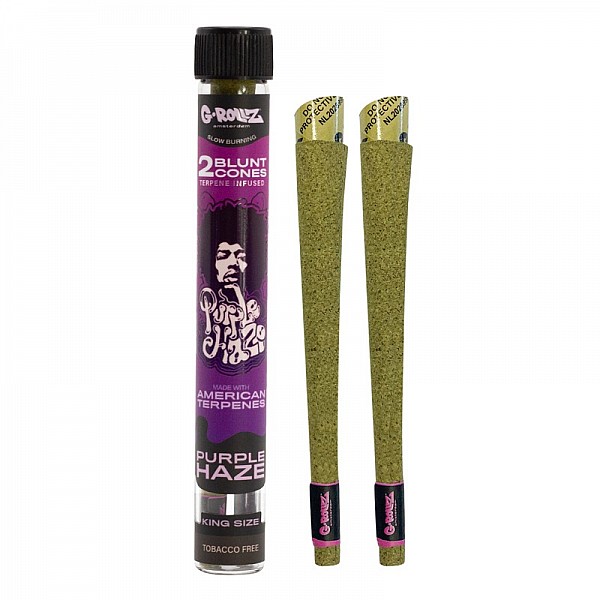 G-Rollz | Terpene Infused Blunt Cones 'Purple Haze'