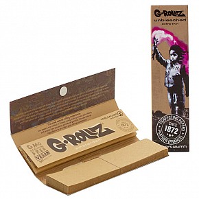 G-ROLLZ | Banksy Graffiti Torch Boy Unbleached 50KS + Tips