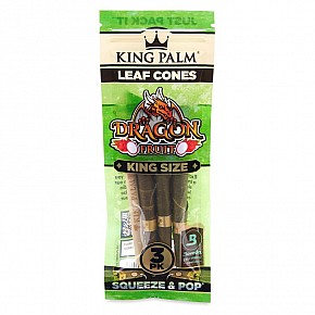 King Palm | Dragon Fruit King-Size Cones (3-pack)