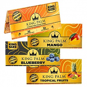 King Palm | Hemp Flavored Rolling Papers & Tips