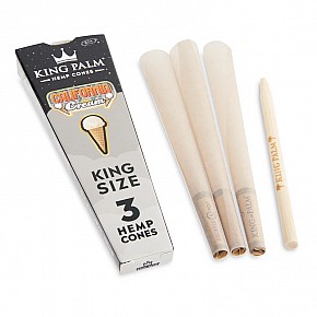 King Palm | Hemp Cones King Size (3-pack)