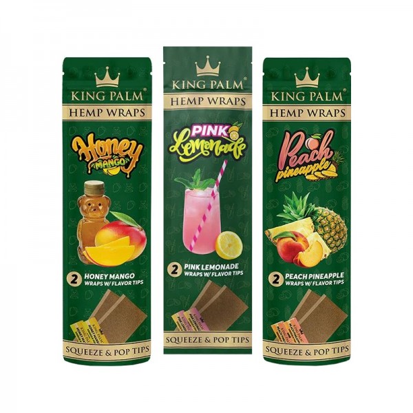 King Palm | Wraps Hemp (2-pack)