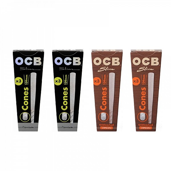 OCB | Premium + Virgin Cones ( x4 )
